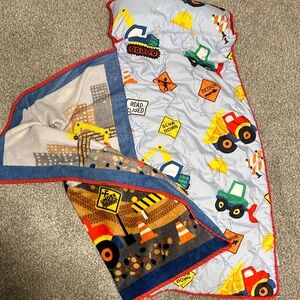 Construction-Themed Kids Sleeping Bag